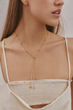 Espacio transforming necklace gold plated